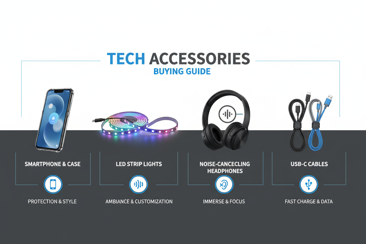 Guía completa: Cómo elegir los mejores accesorios tecnológicos